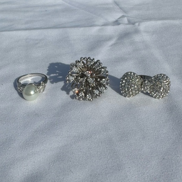 Cute Rhinestone Ring Set - Picture 6 of 7